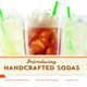 Handcrafted sodas